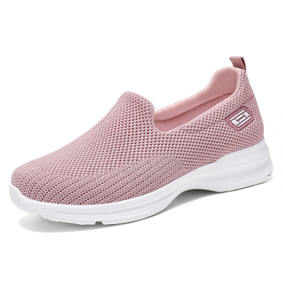 Zapatillas deportivas ortopédicas de malla: con soporte para el arco del pie, que alivia el dolor; amortiguación suave.