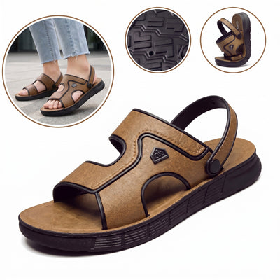 Sandalias antideslizantes y transpirables: con soporte para el arco del pie, que alivia el dolor; suaves y amortiguadoras.