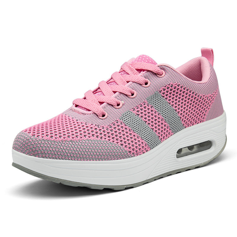 Zapatillas deportivas ortopédicas de malla — con soporte del arco y amortiguación protectora para las rodillas