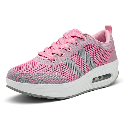 Zapatillas deportivas ortopédicas de malla — con soporte del arco y amortiguación protectora para las rodillas