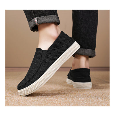 Zapatos ortopédicos de malla: tejidos a mano, con soporte para el arco del pie, que alivian el dolor.
