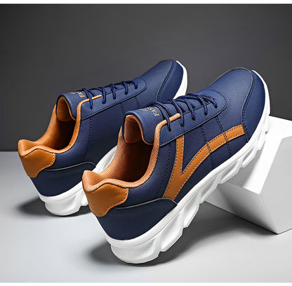 Zapatos ortopédicos cómodos: con soporte para el arco plantar que alivia el dolor; ligeros, con amortiguación y exterior de piel impermeable.