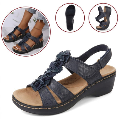 Sandalias antideslizantes y transpirables: con soporte para el arco del pie, que alivia el dolor; suaves y amortiguadoras.