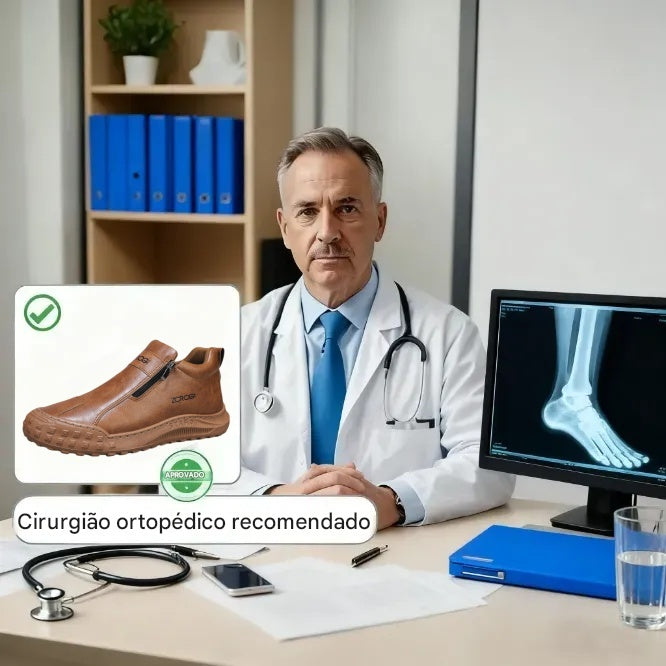 🔥Black Friday: 50% de desconto⏰ - Sapatos elegantes e de alta qualidade com design ergonómico - Couro premium + costura à mão 👞