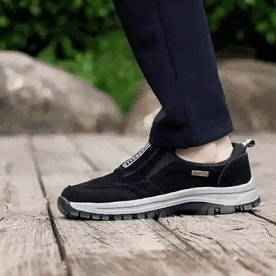 Zapatos ortopédicos de ante cómodos: suaves y cómodos, con una sujeción excelente - Alivian el dolor de pies