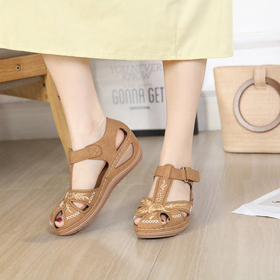 Sandalias ortopédicas ergonómicas — Con soporte para el arco que ayuda a aliviar el dolor de pies, estabilizar el talón y reducir la inestabilidad al caminar