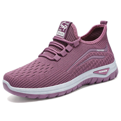 Zapatillas deportivas ortopédicas de malla: con soporte para el arco plantar, que alivian el dolor; suaves y amortiguadoras.