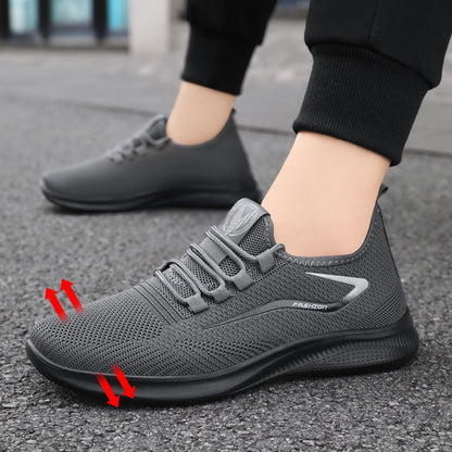 Zapatillas deportivas ortopédicas de malla: con soporte para el arco del pie, que alivia el dolor; amortiguación suave.
