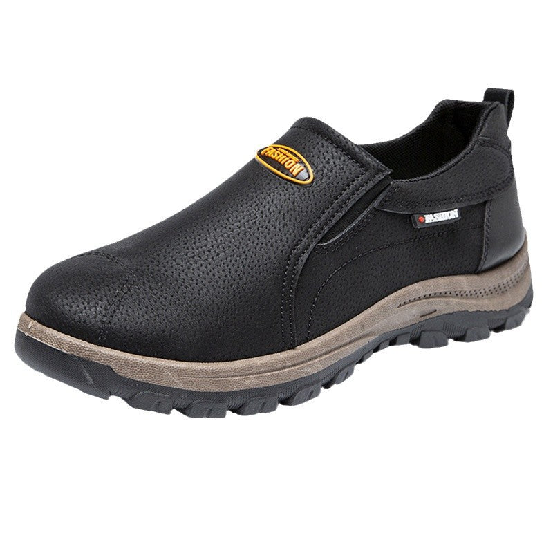 Zapatos ortopédicos cómodos de ante: con soporte para el arco, alivian el dolor, son antideslizantes y amortiguan los impactos.