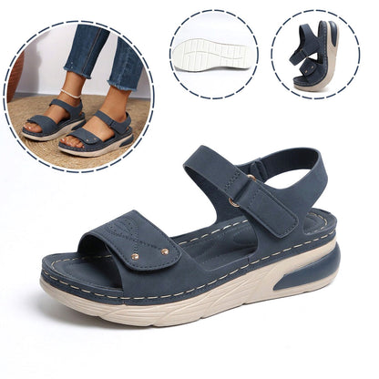 Sandalias ortopédicas ergonómicas — Con soporte para el arco que ayuda a aliviar el dolor de pies, estabilizar el talón y reducir la inestabilidad al caminar