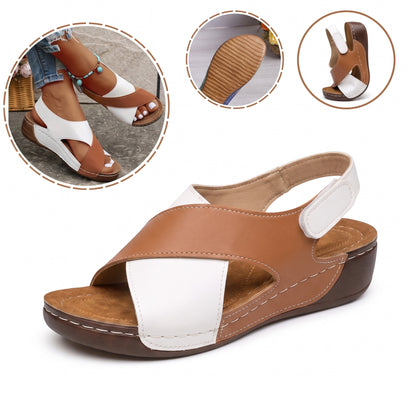 Sandalias ortopédicas ergonómicas — Con soporte para el arco que ayuda a aliviar el dolor de pies, estabilizar el talón y reducir la inestabilidad al caminar