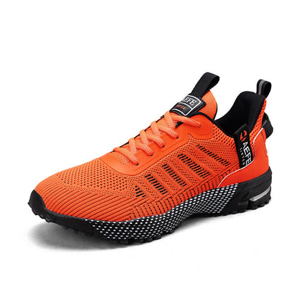Zapatillas deportivas ortopédicas de malla — con soporte para el arco plantar y amortiguación que cuida las rodillas