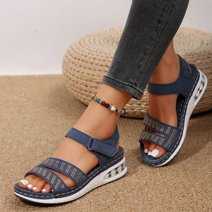 Sandalias ortopédicas ergonómicas — Con soporte para el arco que ayuda a aliviar el dolor de pies, estabilizar el talón y reducir la inestabilidad al caminar