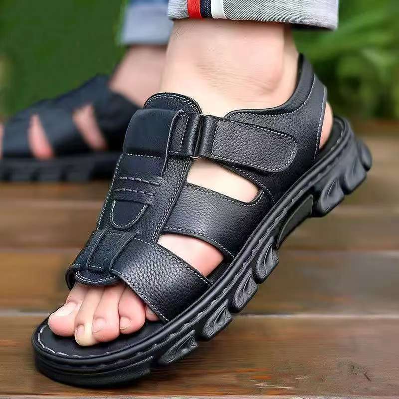 Sandalias antideslizantes y transpirables: con soporte para el arco del pie, que alivia el dolor; ligeras y con amortiguación.