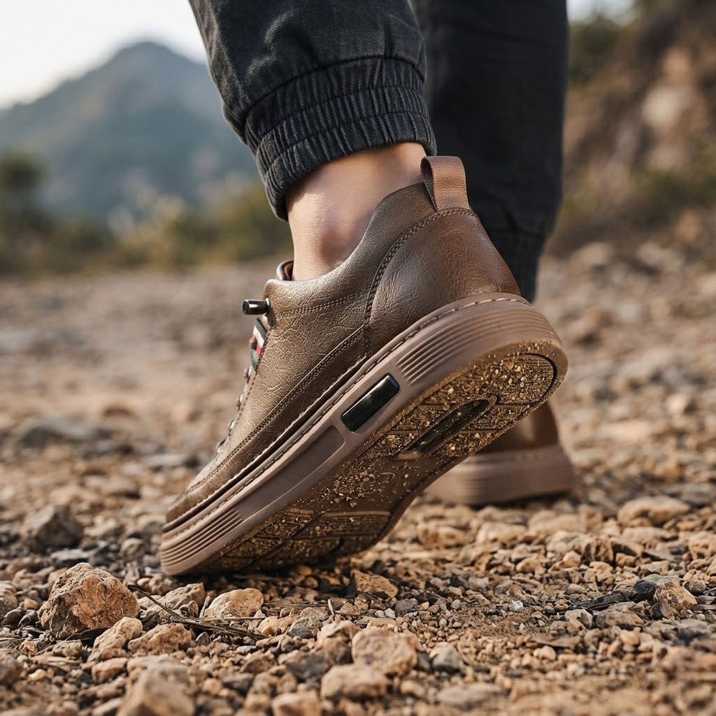 Zapatos ortopédicos formales de piel suave