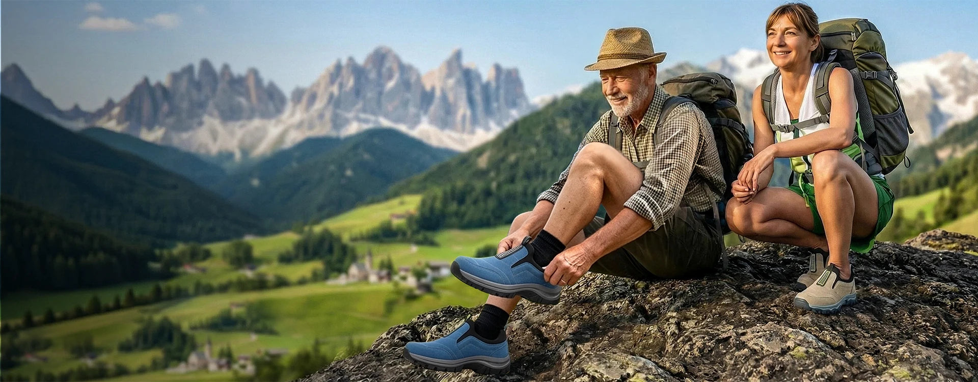 Zapatos ortopédicos descomprimentes para todas las estaciones