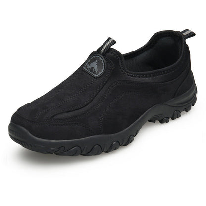Zapatos ortopédicos cómodos de ante: con soporte para el arco plantar, para aliviar el dolor