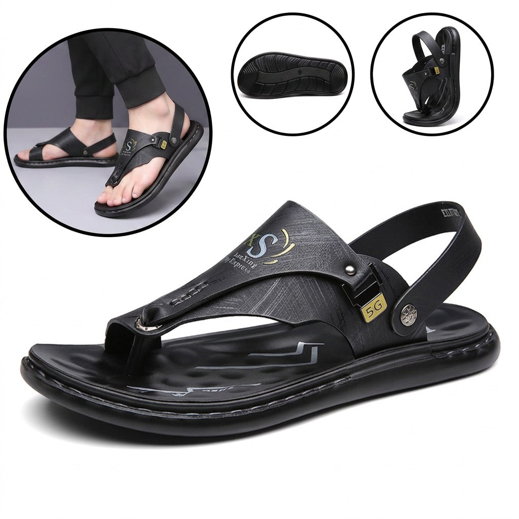 Sandalias ortopédicas ergonómicas — Con soporte para el arco que ayuda a aliviar el dolor de pies, estabilizar el talón y reducir la inestabilidad al caminar