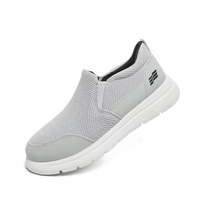 Zapatos ortopédicos de malla de estilo casual — con soporte para el arco plantar, fáciles de poner y quitar