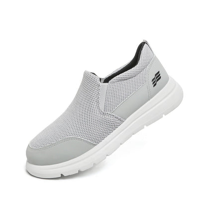 Zapatos ortopédicos de malla de estilo casual — con soporte para el arco plantar, fáciles de poner y quitar