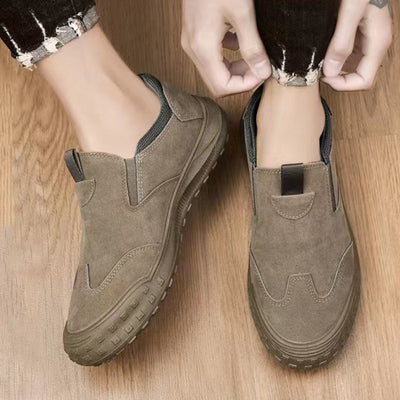 Zapatos ortopédicos cómodos de ante: con soporte para el arco plantar, que alivian el dolor; ¡recomendados por podólogos!