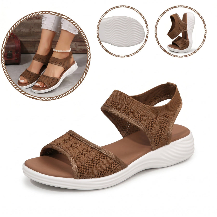 Sandalias ortopédicas ergonómicas — Con soporte para el arco del pie que ayuda a aliviar el dolor en los pies, estabilizar el talón y reducir la inestabilidad al caminar