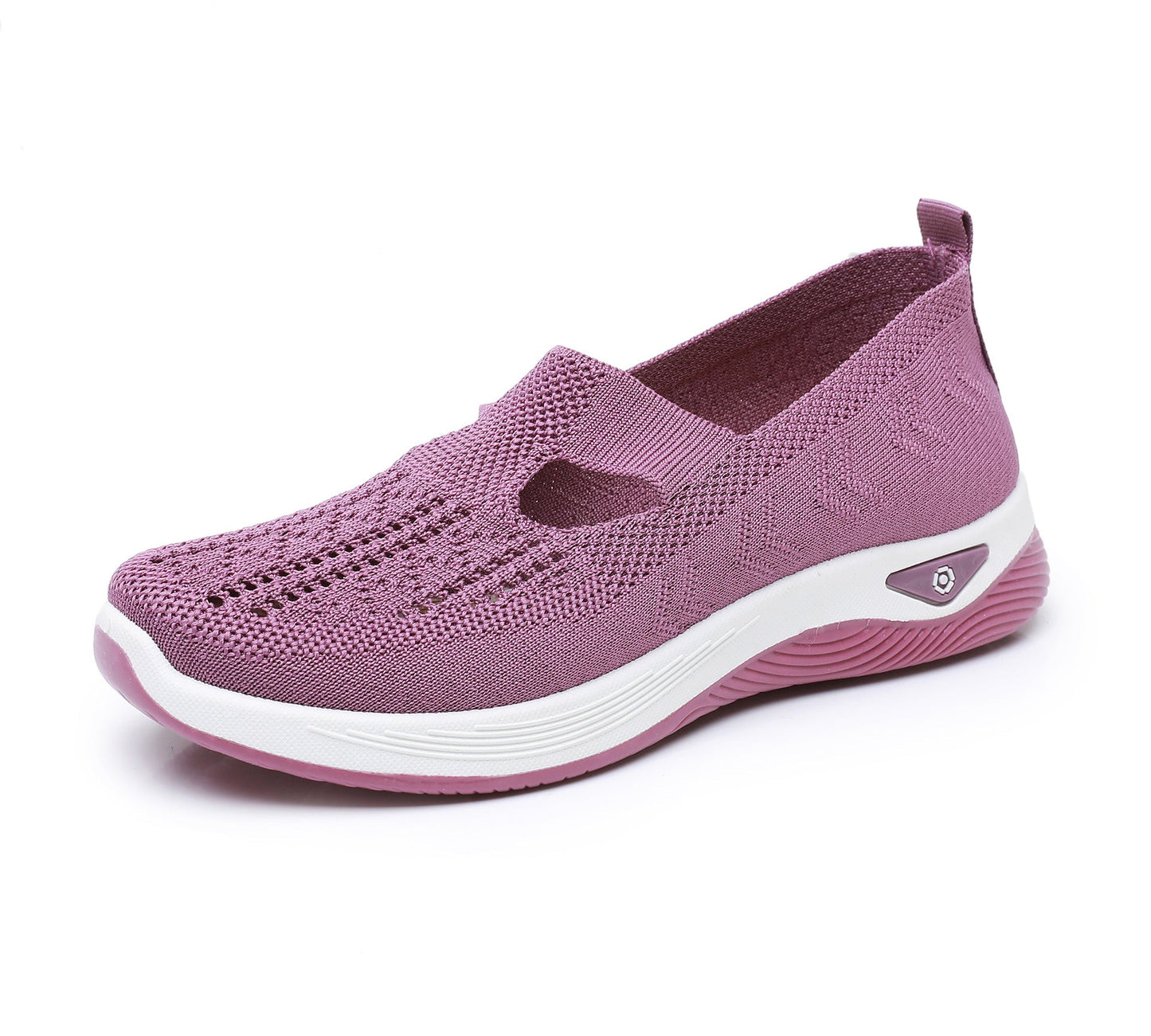 Zapatillas deportivas ortopédicas de malla: con soporte para el arco, alivian el dolor; amortiguación suave.