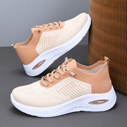 Zapatillas deportivas ortopédicas de malla: con soporte para el arco del pie, que alivia el dolor; amortiguación suave.