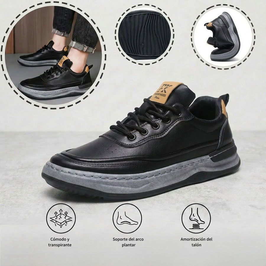 Zapatos ortopédicos cómodos: con soporte para el arco, alivian el dolor; suaves y amortiguadores.