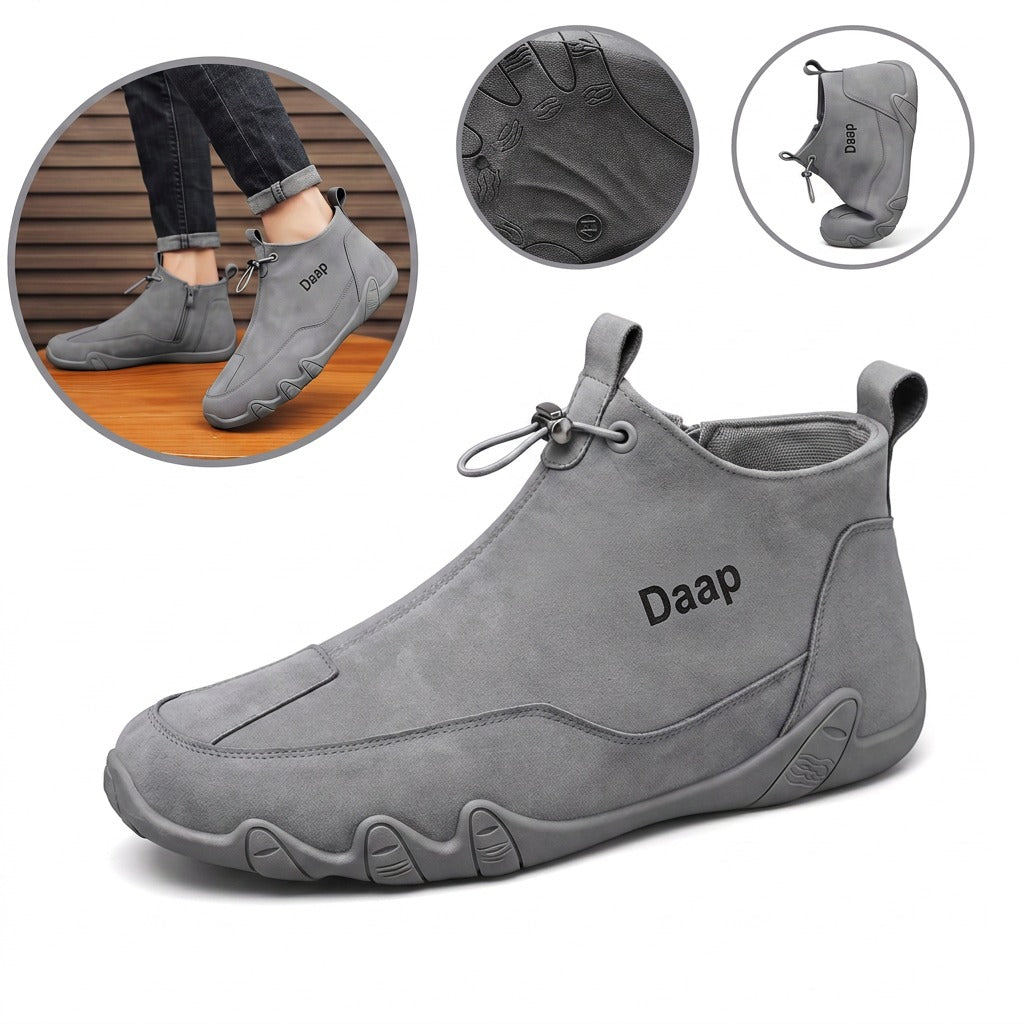 Zapatos ortopédicos cómodos y antideslizantes: suaves y cómodos, con una sujeción excelente. Alivian el dolor de pies.