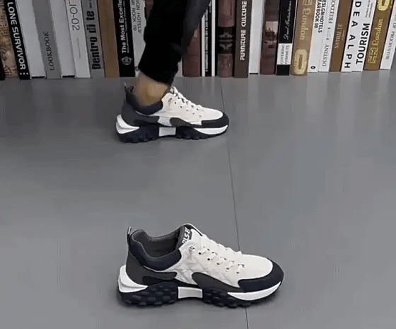 🔥50% de desconto hoje!⏰ Calçado casual unissexo👞 Leve e respirável - Ajuste confortável - Design ergonómico