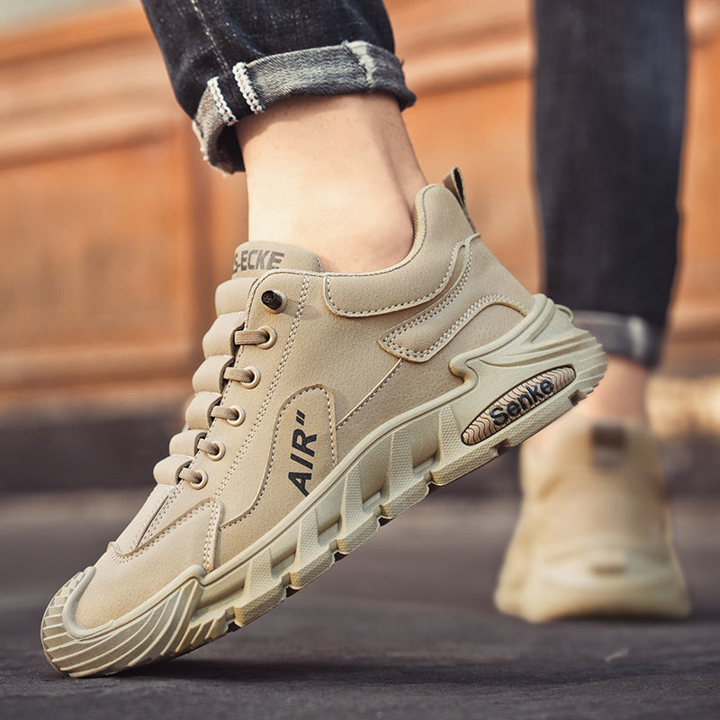 Zapatos ortopédicos casuales y cómodos — hechos a mano en cuero vacuno italiano con soporte para el arco plantar