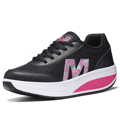 Zapatillas ortopédicas deportivas de malla — soporte para el arco plantar y amortiguación para las rodillas