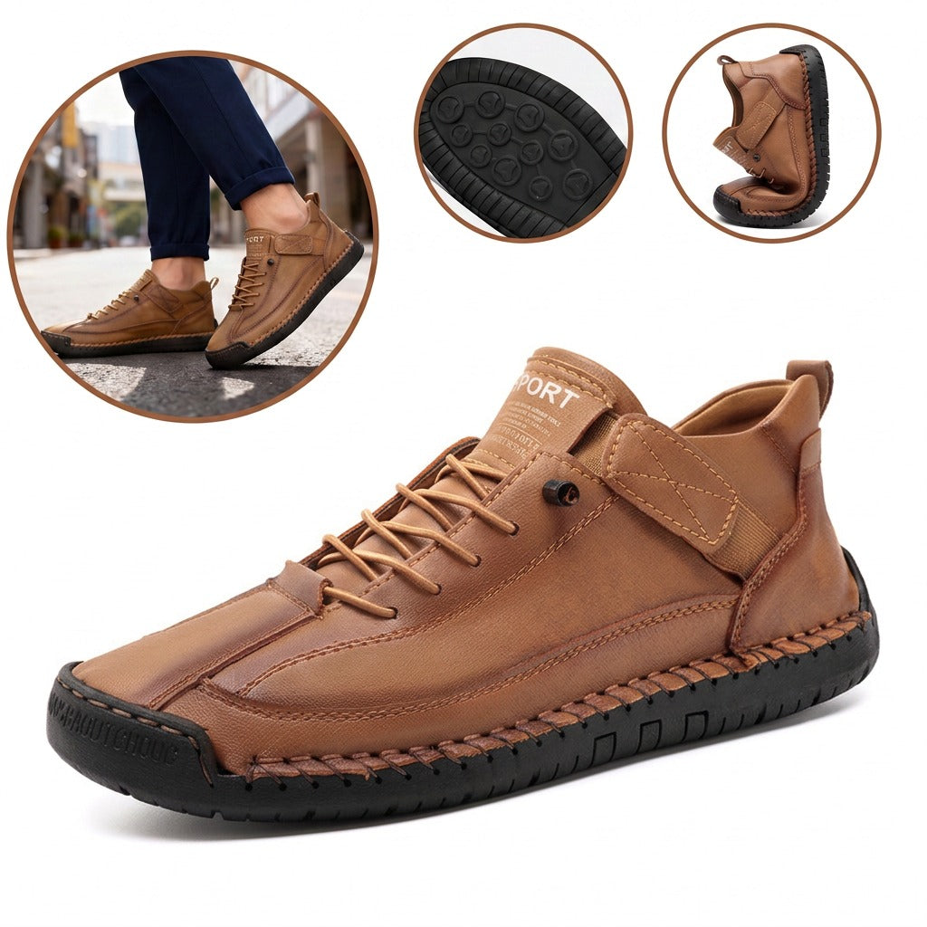 Zapatos ortopédicos cómodos: suaves y cómodos, con una sujeción excelente. Alivian el dolor de pies.