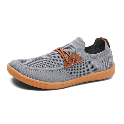 Zapatillas deportivas ortopédicas de malla: con soporte para el arco del pie, que alivia el dolor; amortiguación suave.