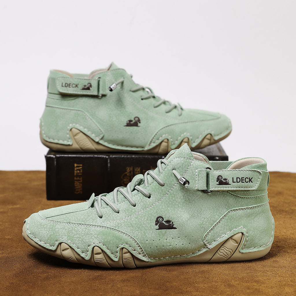 🔥Black Friday: 50% de desconto⏰ - Zapieers® Tênis de Caminhada Ergonômicos - Costura Manual 👞