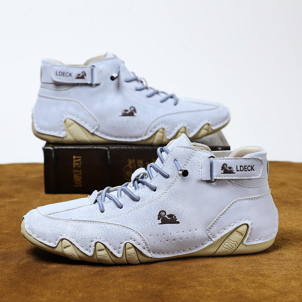 🔥Black Friday: 50% de desconto⏰ - Zapieers® Tênis de Caminhada Ergonômicos - Costura Manual 👞