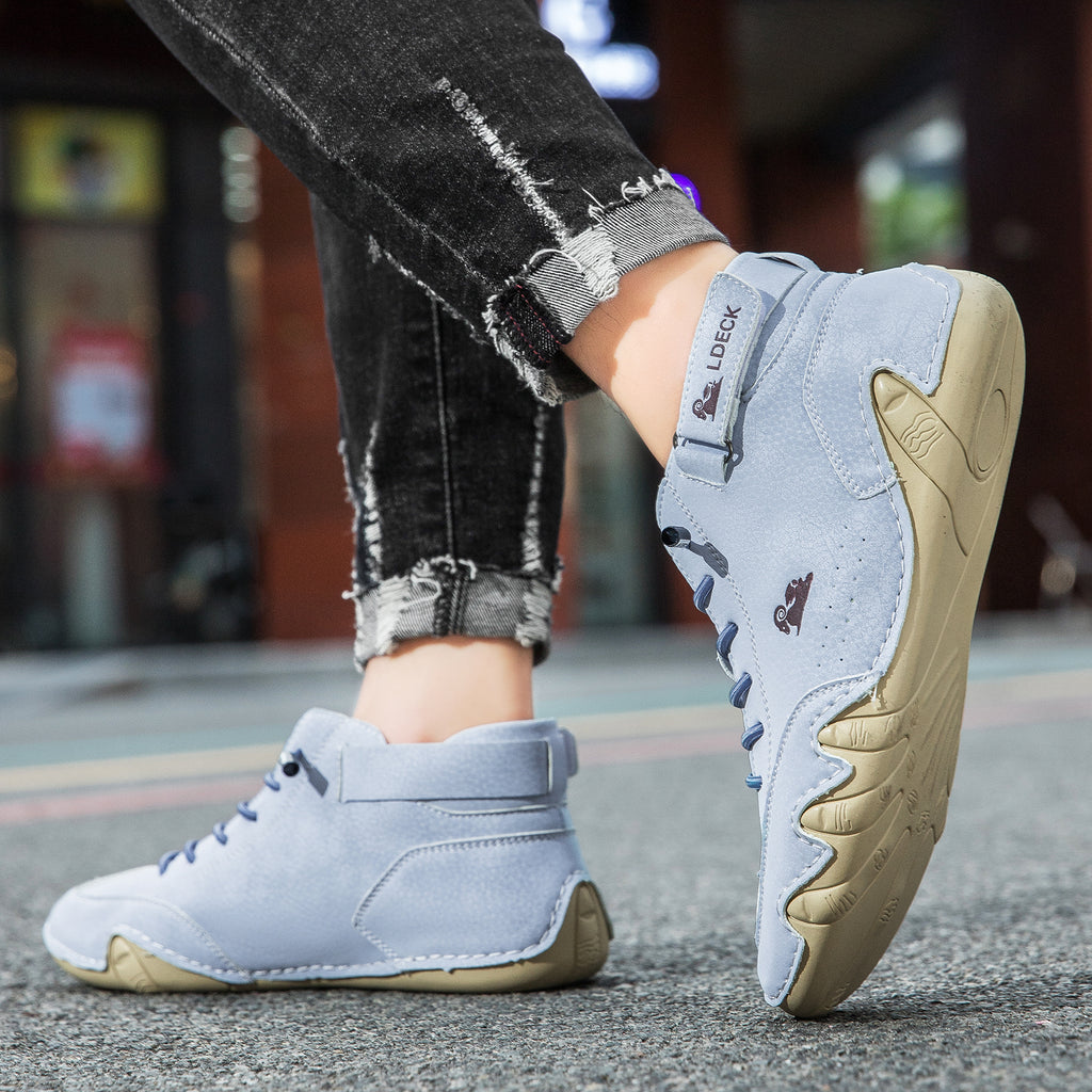 🔥Black Friday: 50% de desconto⏰ - Zapieers® Tênis de Caminhada Ergonômicos - Costura Manual 👞