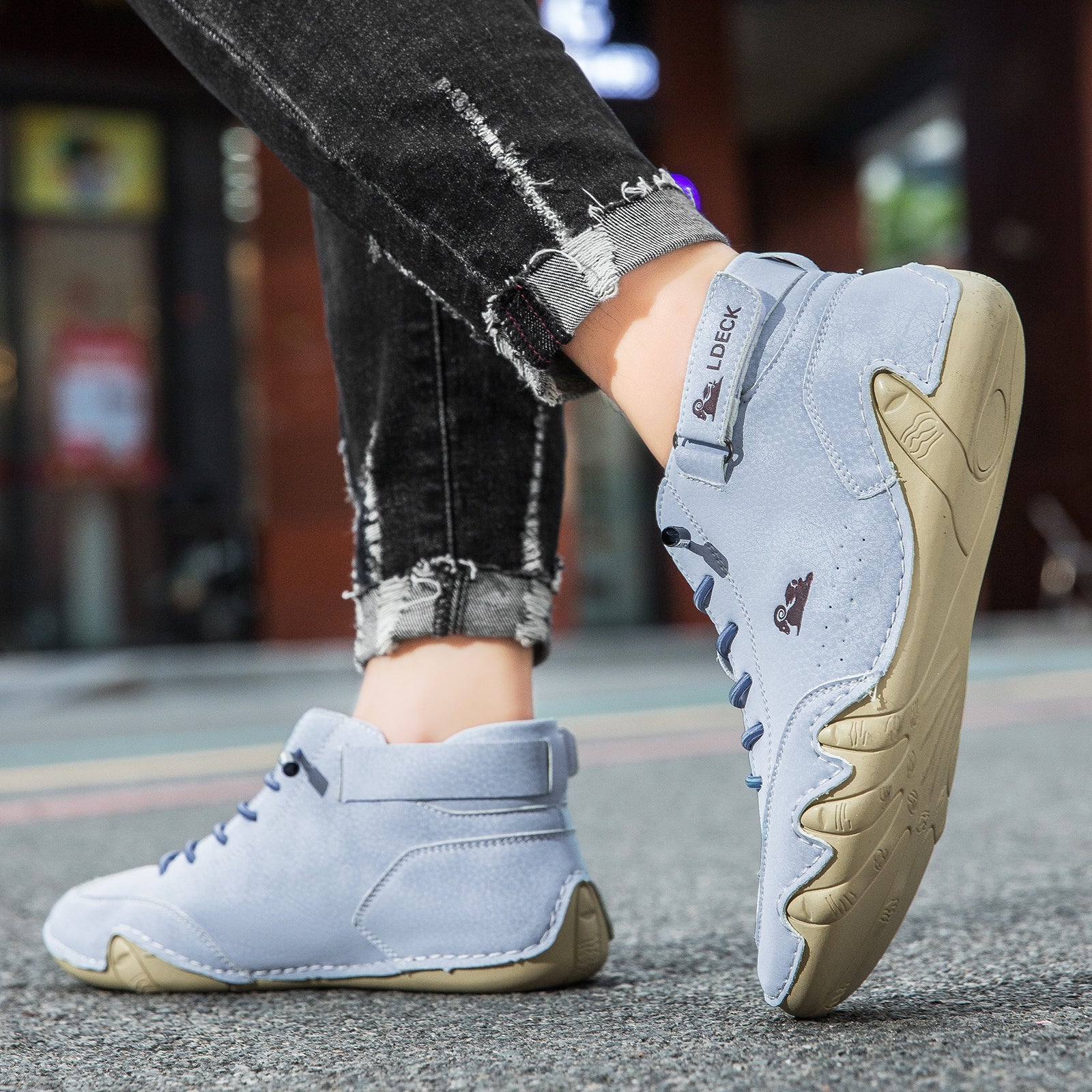 🔥Black Friday: 50% de desconto⏰ - Zapieers® Tênis de Caminhada Ergonômicos - Costura Manual 👞