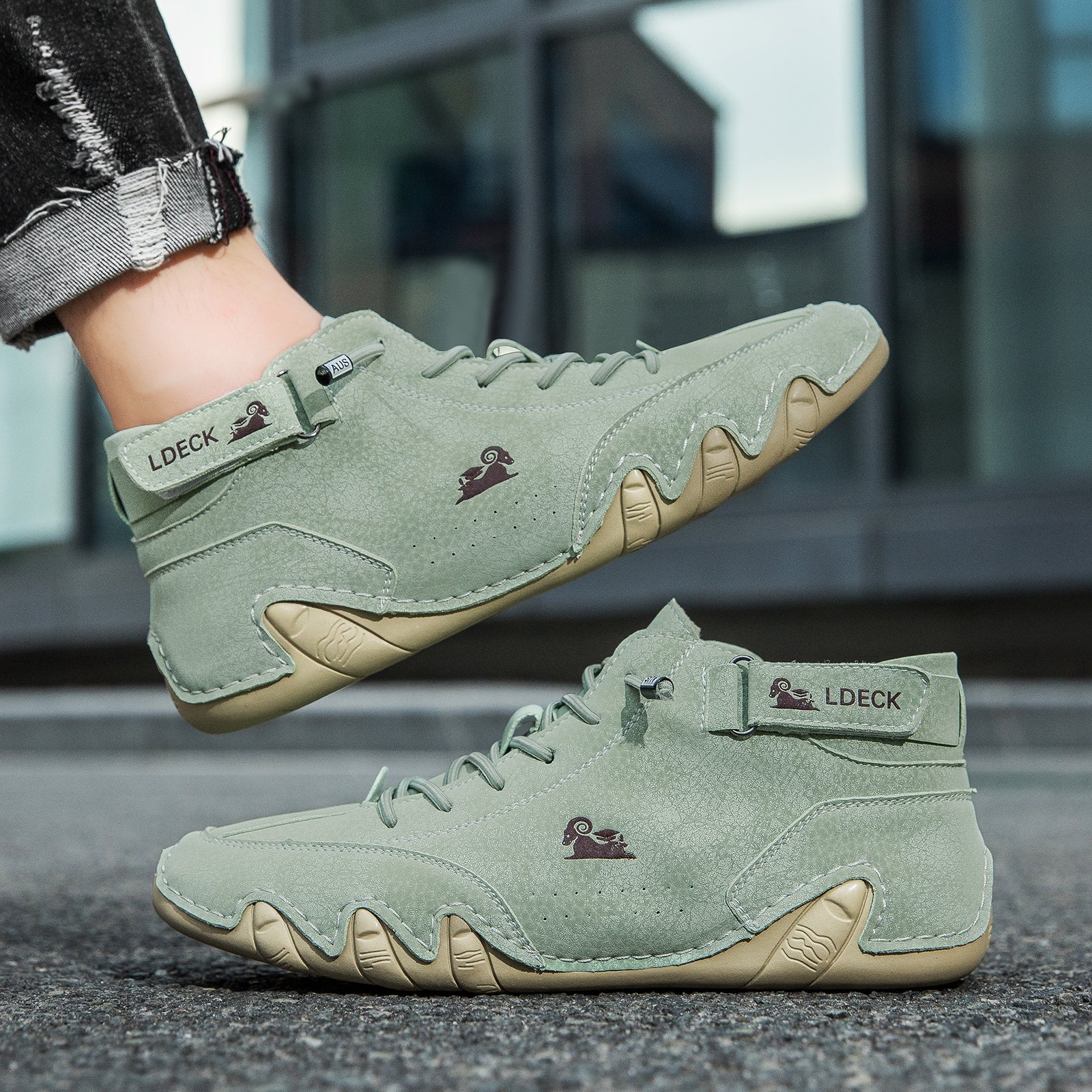 🔥Black Friday: 50% de desconto⏰ - Zapieers® Tênis de Caminhada Ergonômicos - Costura Manual 👞