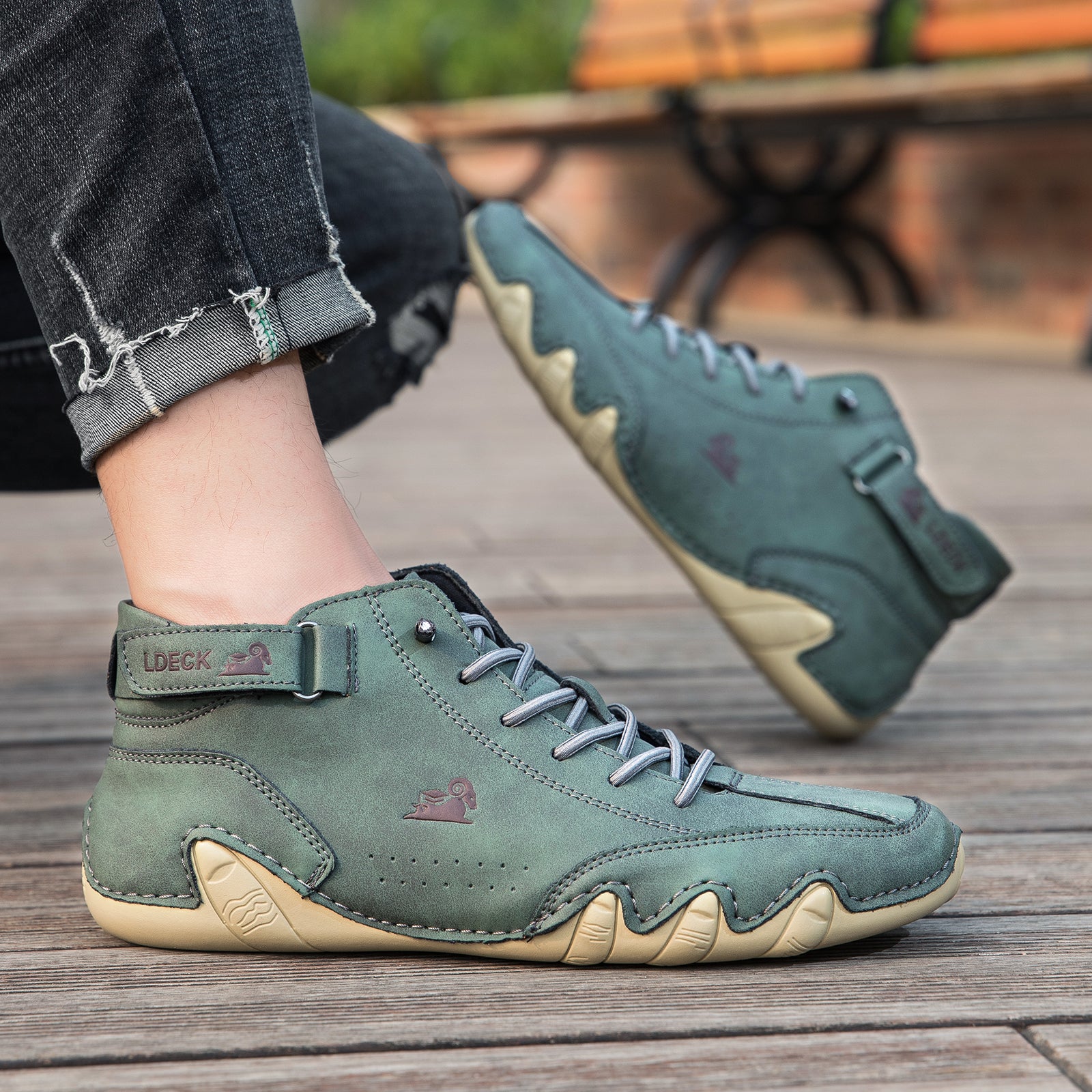 🔥Black Friday: 50% de desconto⏰ - Zapieers® Tênis de Caminhada Ergonômicos - Costura Manual 👞