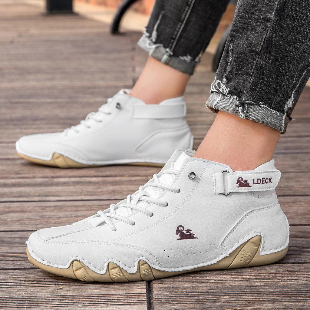 🔥Black Friday: 50% de desconto⏰ - Zapieers® Tênis de Caminhada Ergonômicos - Costura Manual 👞