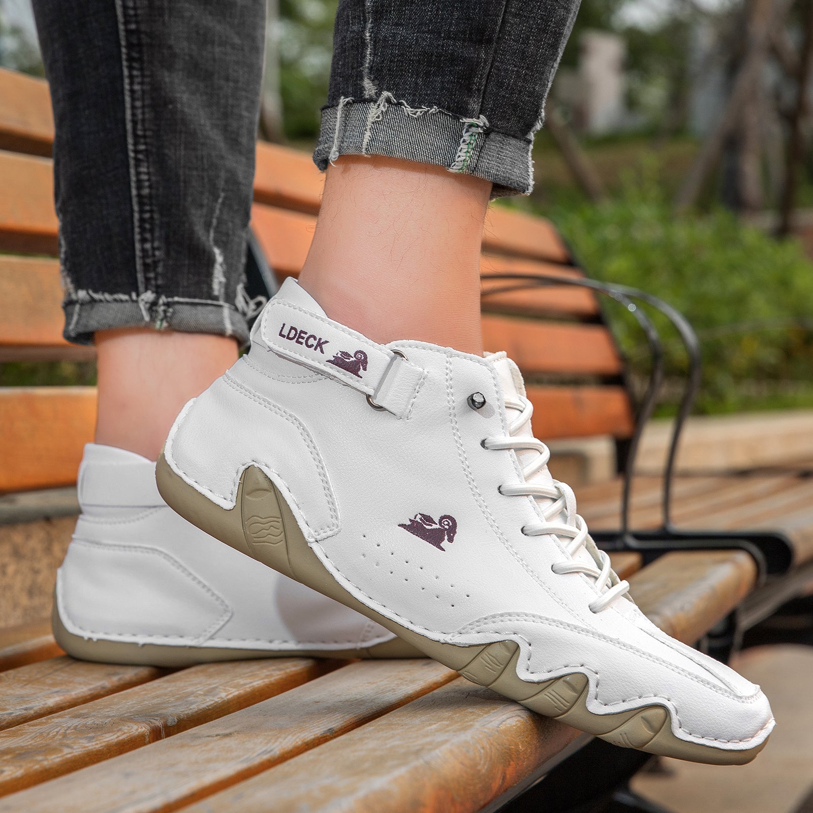 🔥Black Friday: 50% de desconto⏰ - Zapieers® Tênis de Caminhada Ergonômicos - Costura Manual 👞