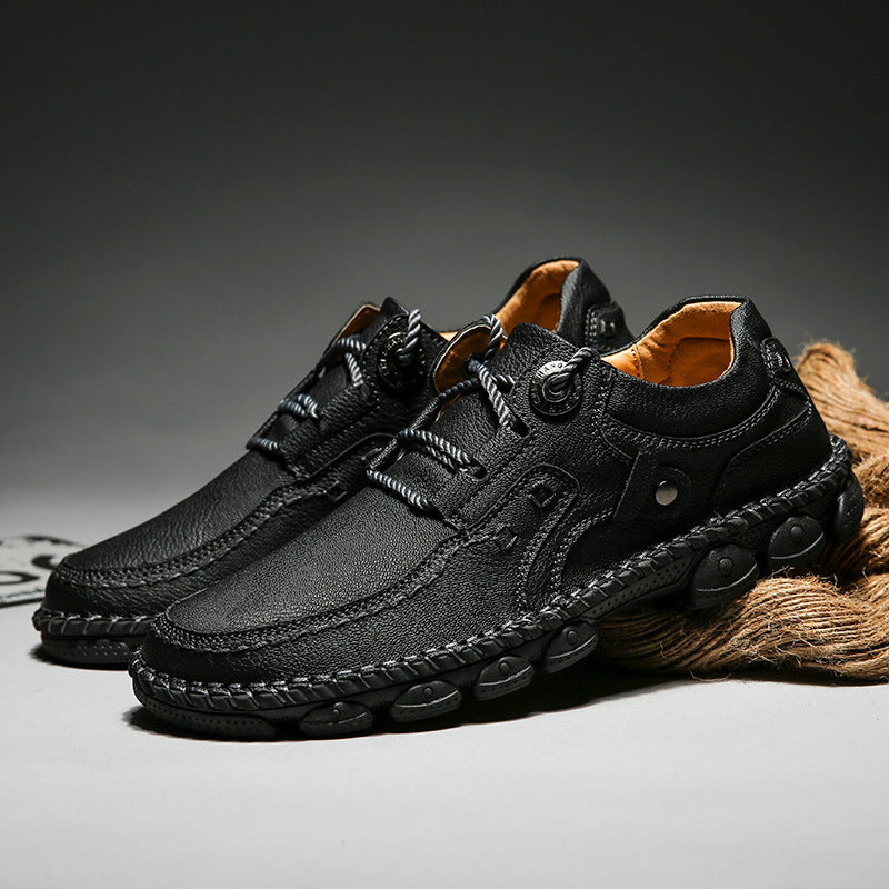 🔥50% de desconto hoje!⏰ Calçado casual unissexo👞 Leve e respirável - Ajuste confortável - Design ergonómico