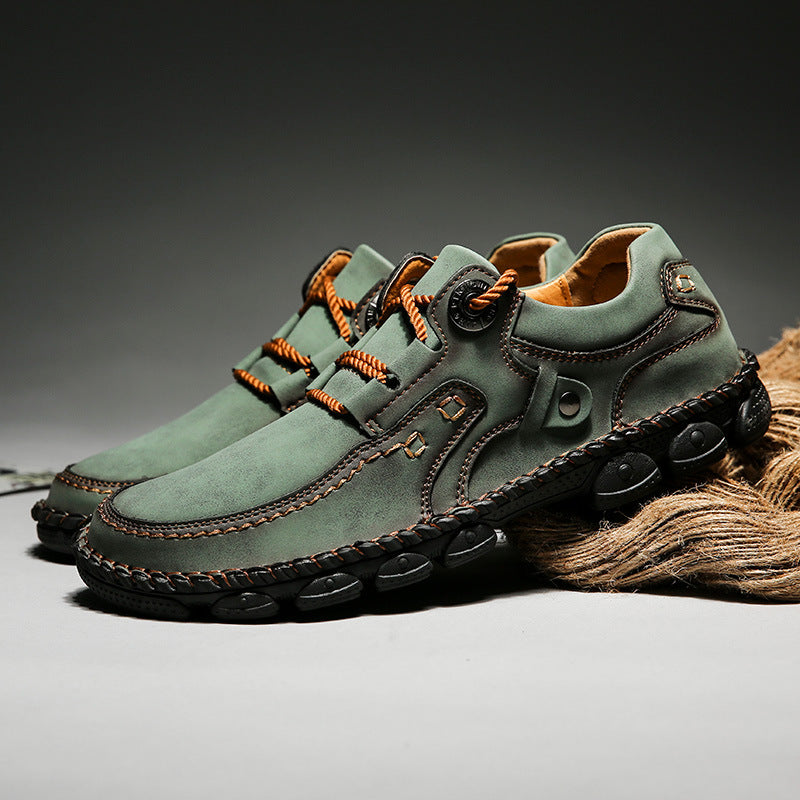 🔥50% de desconto hoje!⏰ Calçado casual unissexo👞 Leve e respirável - Ajuste confortável - Design ergonómico