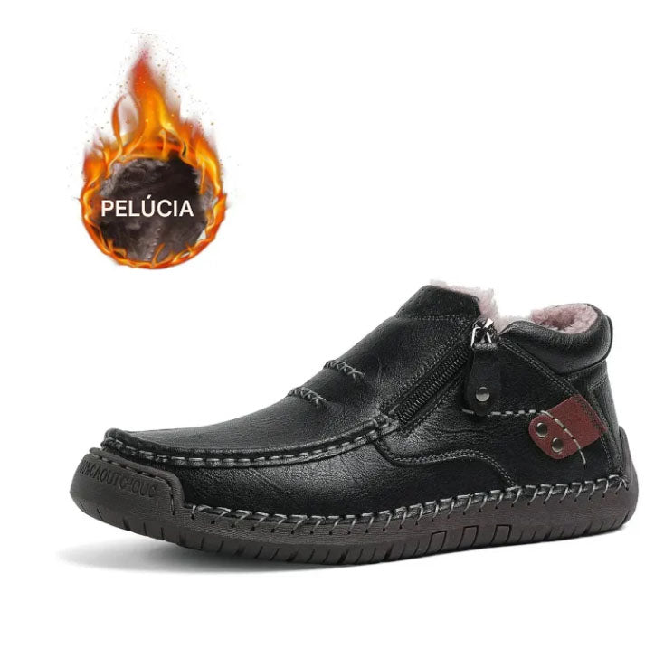 🔥Oferta por tempo limitado hoje: 70 % popust!  ⏰  - Calçado casual ZAPIEERS®, - Sapatos ortopédicos com design ergonómico - Couro premium + costura manual 👞