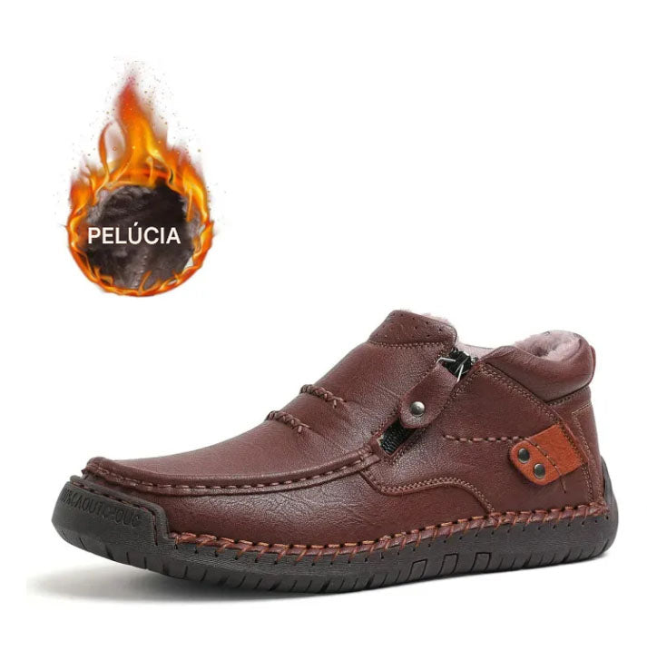 🔥Oferta por tempo limitado hoje: 70 % popust!  ⏰  - Calçado casual ZAPIEERS®, - Sapatos ortopédicos com design ergonómico - Couro premium + costura manual 👞