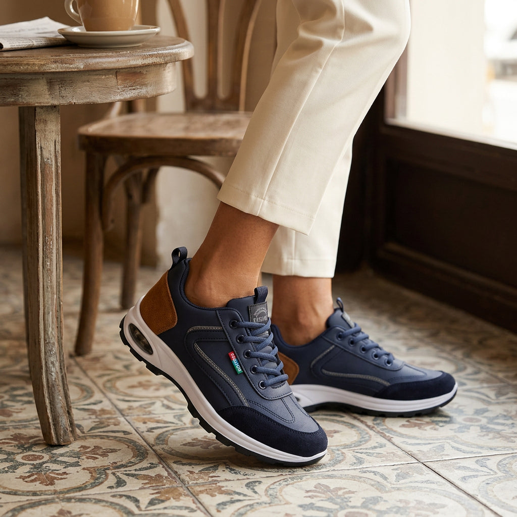 Zapatos ortopédicos deportivos para el cuidado de los pies
