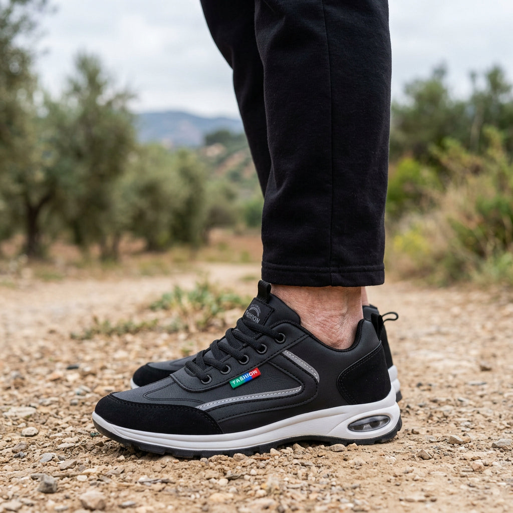 Zapatos ortopédicos deportivos para el cuidado de los pies