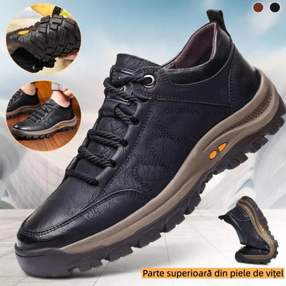 Zapatos ortopédicos cómodos para ir al trabajo – Piel de vaca suave con soporte para el arco, para caminar sin esfuerzo